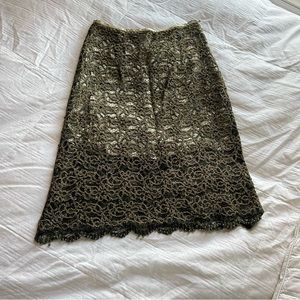 Renato Nucci crochet skirt